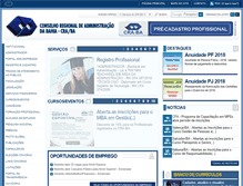 Tablet Screenshot of cra-ba.org.br